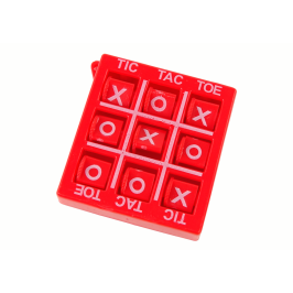 Tic Tac Toe Game 4.5 cm Red