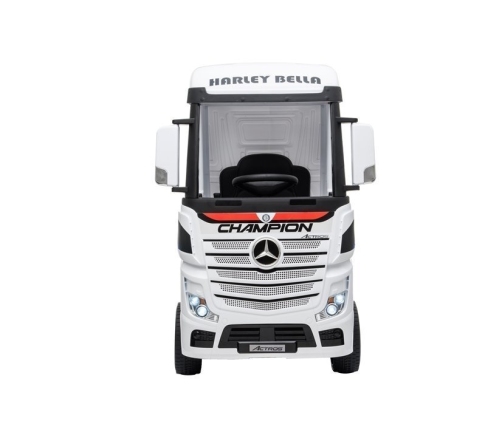 Mercedes Actros Electric Ride On Car White