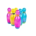 Big Bowling Set 6 pcs Colorful Pins + Bowling Ball