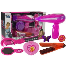 Beauty Set with Accessories Dryer Straightener