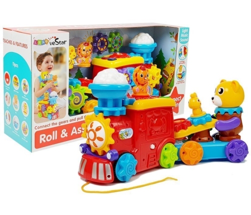 Musical Train The Vehicle Teddy Bear Gears