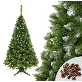 Christmas Tree Diamond Pine 3D 150cm Snow, Glitter