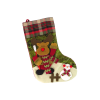 Reindeer in Sweater Christmas Fabric Gift Sock