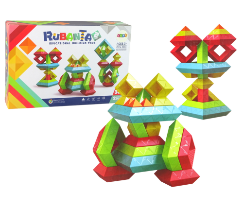 Set of Geometric Figures Building Toys bricks.