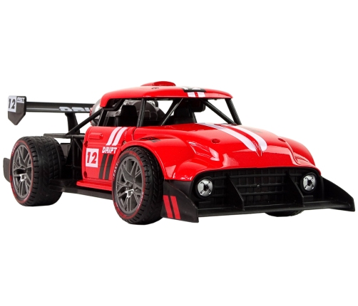 Remote Controlled Sports Car R/C 1:16 Red.