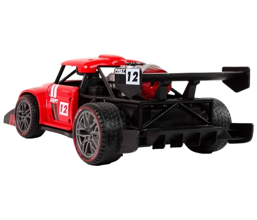 Remote Controlled Sports Car R/C 1:16 Red.