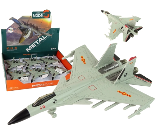 Gray Friction Drive Fighter Plane 1:72