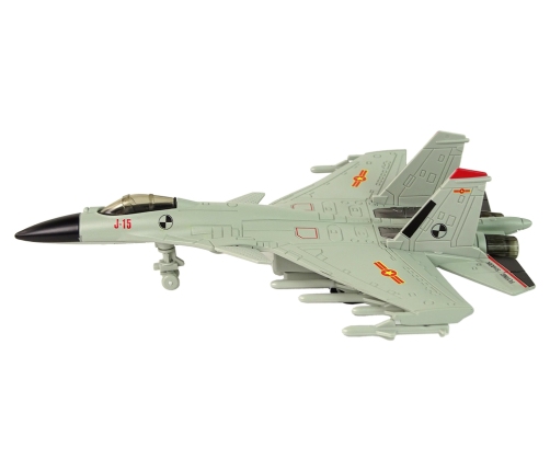 Gray Friction Drive Fighter Plane 1:72