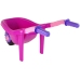 Large Coloured Garden Wheelbarrow Pink