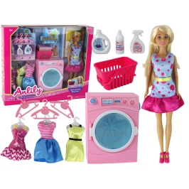 Anlily Doll Laundry Accessory Set XXL Washing Machine