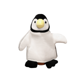 Plush Penguin Puppet Mascot 25 cm