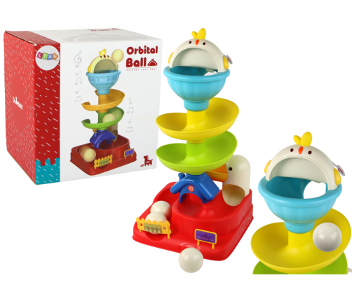 Sensory Toy Falling Ball Egg Chicken Slide