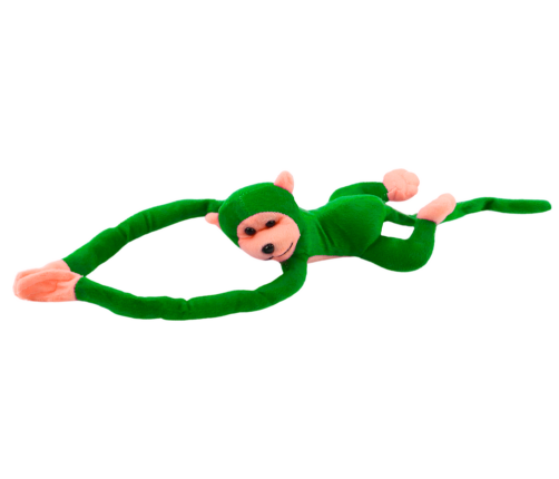 Plush Monkey Mascot with Sound, Green 60 cm