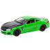 Sports Car Metal Friction Drive Openable Elements 1:24 Green