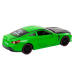 Sports Car Metal Friction Drive Openable Elements 1:24 Green