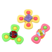 Sensory Toy Spinners Bee Ladybug Butterfly Suction Cups