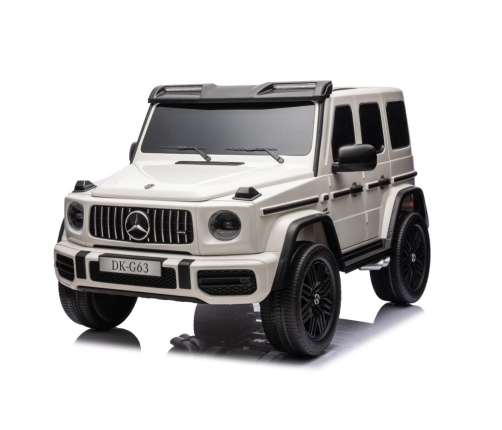 Двухместный детский электромобиль Mercedes G63 XXL White 24V