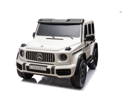 Двухместный детский электромобиль Mercedes G63 XXL White 24V