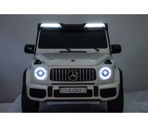 Двухместный детский электромобиль Mercedes G63 XXL White 24V