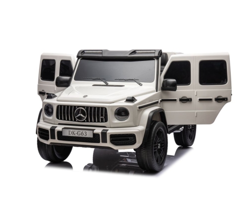 Двухместный детский электромобиль Mercedes G63 XXL White 24V