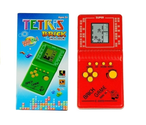 Brick Game Electronic Portable Red