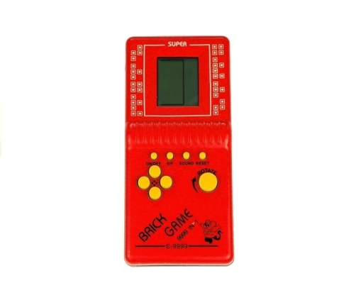 Brick Game Electronic Portable Red