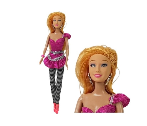 Fashion Model Doll with Accessories Long Hair