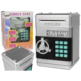 Electronic Money Box Saving Silver Code