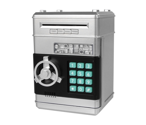 Electronic Money Box Saving Silver Code