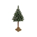 Christmas Tree Diamond Pine 3D on a trunk 180 cm Snow Glitter