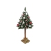 Christmas Tree Diamond Pine 3D on a trunk 180 cm Snow Glitter