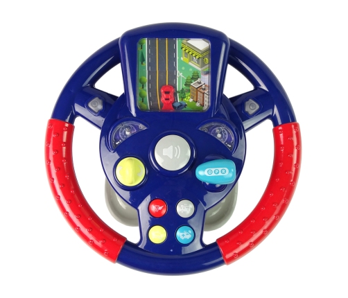 Baby Steering Wheel Driving Simulator Sound and Light Effects