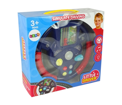 Baby Steering Wheel Driving Simulator Sound and Light Effects