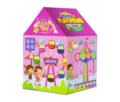 Funfair House Tent for Kids Pink