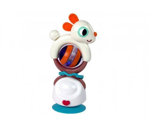 Sensory Baby Rattle Rabbit Stand Suction Cup