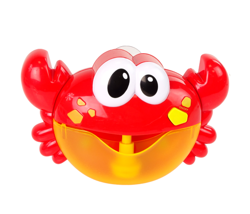 Bath Toy Soap Bubble Generator Red Crab