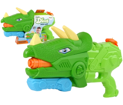 Dinosaur Water Gun 1330ml Green Range 8m