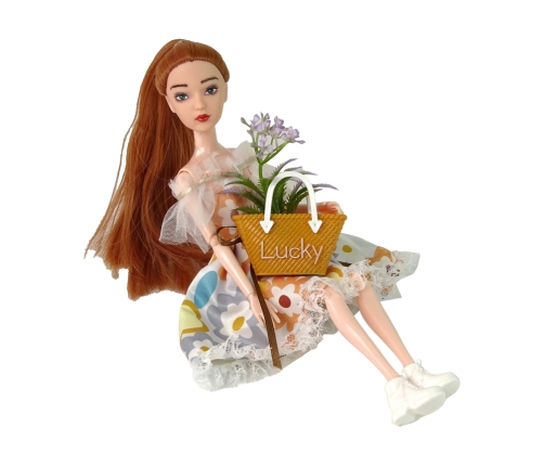 Baby Doll Emily Autumn Red Hair Flowers