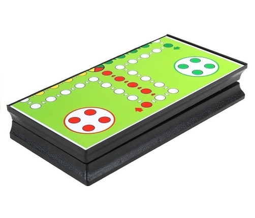 Magnetic Game Board Set 7 in 1 Chess Ludo Backgammon Draughts