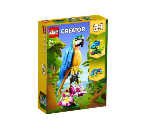 LEGO CREATOR Exotic Parrot 253 Pieces 31136