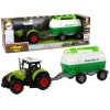 Tractor for Kids with Trailer Tank Car Farm