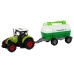 Tractor for Kids with Trailer Tank Car Farm