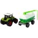 Tractor for Kids with Trailer Tank Car Farm