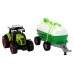 Tractor for Kids with Trailer Tank Car Farm