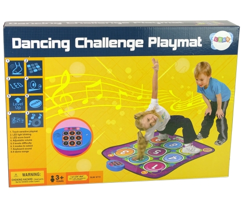 Colorful Playing Dance Mat