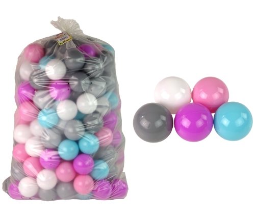 Dry Pool Balls Pastel Colours 200 pcs.