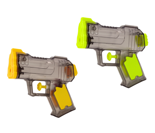 Small Water Gun Transparent Yellow Orange