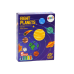 Plastic Set of Play-Doh 8 Planets Molds 5 Colors