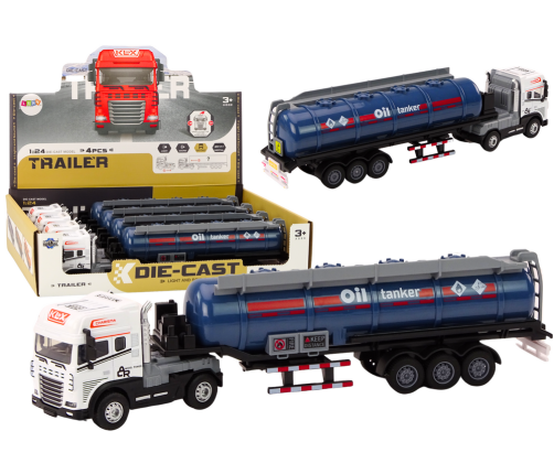 Fuel tank truck TIR 1:24 Trailer Sounds Lights