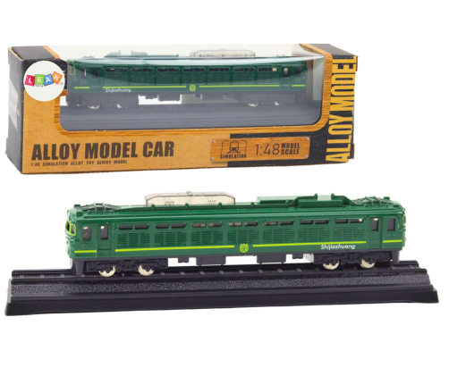 Collectible Model Train Wagon 1:48 Metal Green